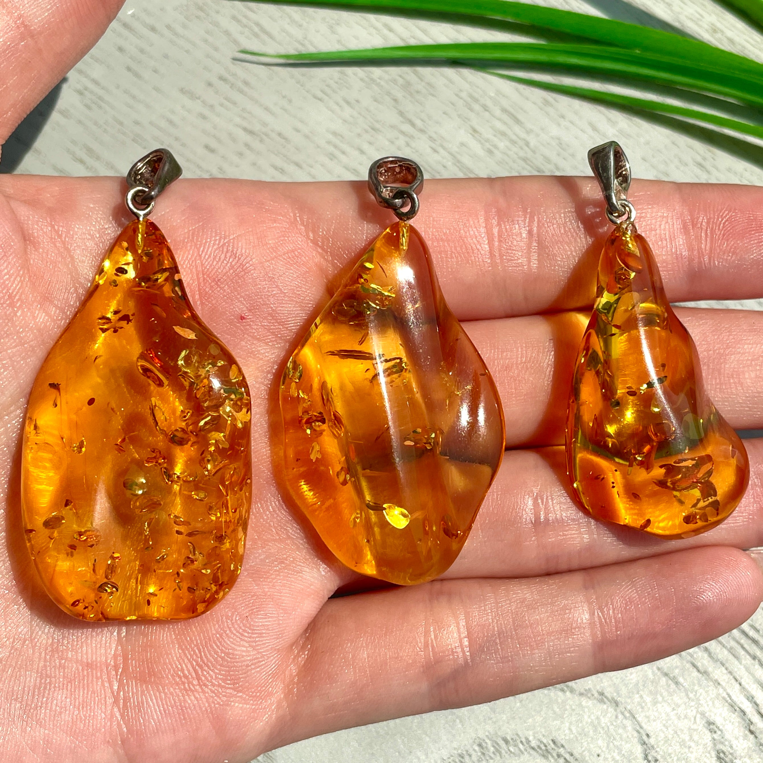 Amber Pendant - LRG - Style A Amber Pendant - LRG - Style A